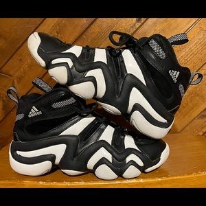 Adidas Kobe Bryant Crazy 8 J Black White shoes G99680 Size 5.5 womens 7
